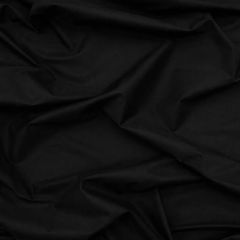 Black Cotton Poplin Fabric