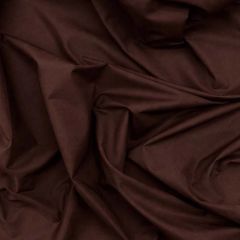 Brown Cotton Poplin Fabric
