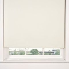 Cream Blackout Roller Blind 165cm Drop