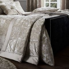 Catherine Lansfield Crushed Velvet Bedspread