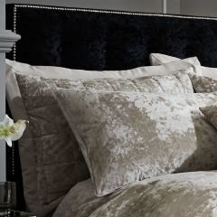 Catherine Lansfield Crushed Velvet Pillowsham Pair 