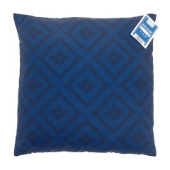 Alfresco Shower Resistant Outdoor Cushion Geo Blue