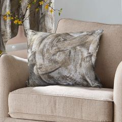 Cairo Cushion Covers cream caramel chocolate brushed distressed design