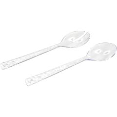 2 Pack Clear Salad Servers