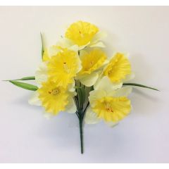 Daffodil Bush Artificial Flower