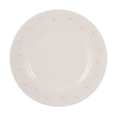 Top Down View Daisy Side Plate 21cm