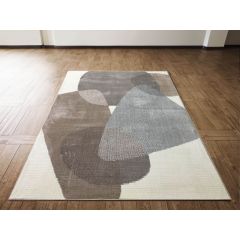 Dali Beige Abstract Rug