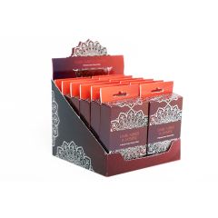 Dark Amber Incense Cones - 15 Pack