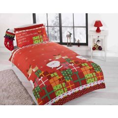 Dear Santa Christmas Duvet Cover Set Single