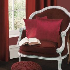 Deep Red Cushion Cover 18''