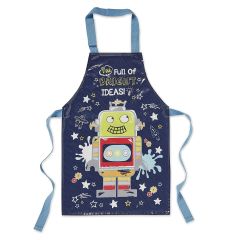 Kids Apron PVC Robot by Cooksmart