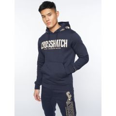 Doddington Hoodie Navy by Crosshatch