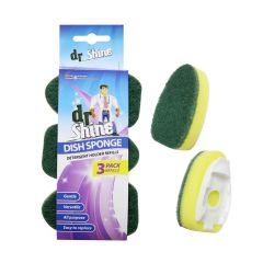 3 Pack Dr Shine Dish Sponge Refill at Guineys Ireland
