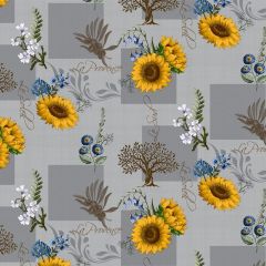 Sunflower Oil Cloth Tablecloth DT53 -  Price by the Metre