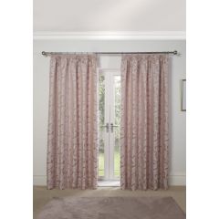 Duchess Readymade Tape Top Curtain Pair Blush - Online Offer Only