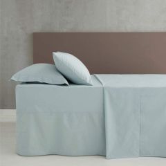 Catherine Lansfield Easy Iron Percale Fitted Sheet Duck Egg at Guineys Ireland