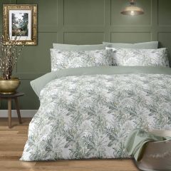 Daintree Reversible Green Duvet Cover Set at Guineys Ireland