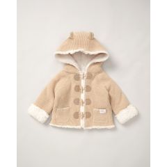 Rock-A-Bye Baby Boutique 100% Cotton True Knit Cardigan- Natural