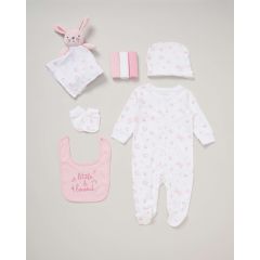 Rock-A-Bye Baby Boutique Pink 8-Piece Gift Set