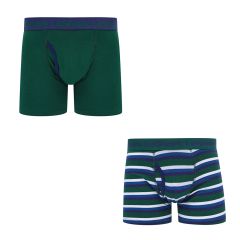 Le Shark 2 Pack Boxers Eden Green - Online Offer Only