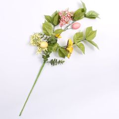 Artificial Flowers Single Egg Stem