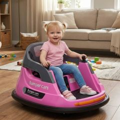 Kids Electric Bumper Car Pink