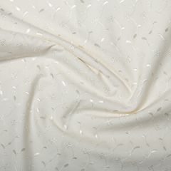 Cream Broderie Anglaise Fabric - Price by the Metre