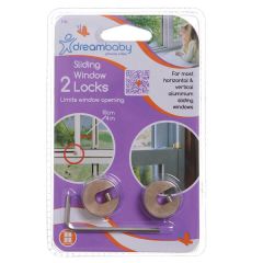 Dreambaby Sliding Window Lock 2 Pack (F166)