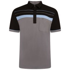 Men's Golf Shirts Charcoal & Black at Guineys Ireland