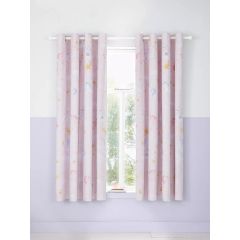 Catherine Lansfield fairy unicorn curtains 66x72 inch with colourful magical design for children bedroom