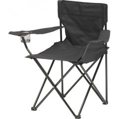 Canvas Chair With Arms Black