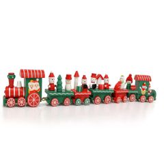 Christmas 7 Carriages Table Decoration Train 