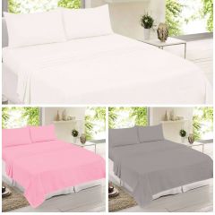 Brushed Cotton Flannelette Sheet Sets by Lewis 