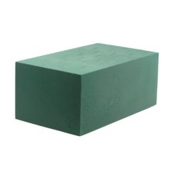 showing the Floral Foam Block for Artificial Flowers Green