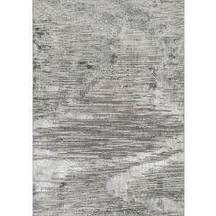 Modern Storm Green Florance rug with an abstract textured design in shades of green, grey and cream, featuring a contemporary distressed linear pattern.