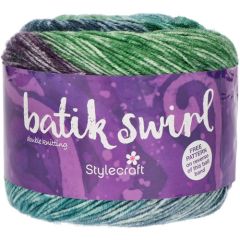 Batik Swirl Yarn 3737 Forest