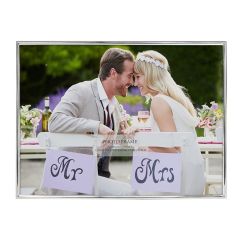 Deluxe Silver Frame 20x25cm - Online Offer Only