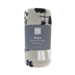 Dog Printed Fleece Blanket Throw 120x150cm
