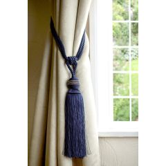 Galaxy Curtain Rope Tie Back Navy