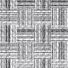 Grey Basketweave Pattern Oilcloth