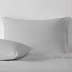 Elegance Pillowcase Pair Silver 