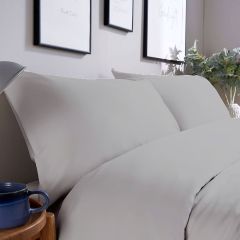 300 Thread Count Pillowcase Pair Grey