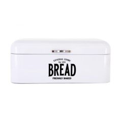 White Vintage Bread Bin