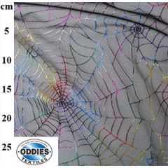 Spiderweb Design Halloween Net - Price by the Metre at Guineys Ireland