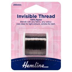 Hemline Invisible Thread Smoke