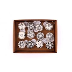 Assorted Doorknob Black & White at Guineys Ireland