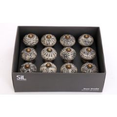 Door Knob Dark Patterned Assorted Designs at Guineys Ireland