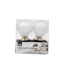 Set of 2 Acrylic Drawer Knobs