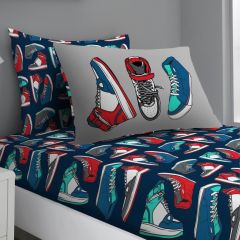 High Tops Sheet and Pillowcase Set Single