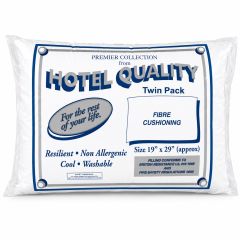 Hotel Quality Twin Pack Pillows - Medium Support - Made in Ireland